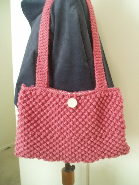 How To Knit A Bag. make the ag wider and